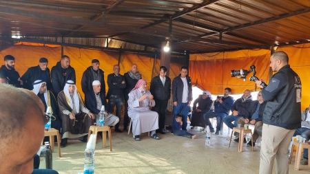 تهنئة بإنجاز الصلح المبارك في تل السبع